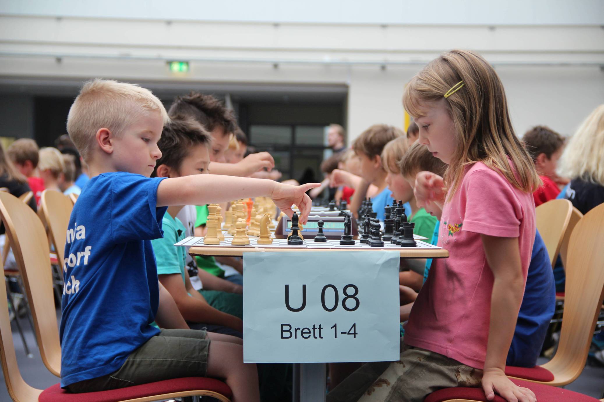 Ingi und Michelle spielen um Platz1