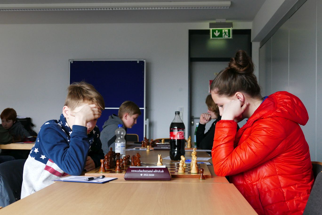 Jona Bungarten gegen Marlene Alms am Brett 3
